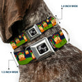 Load image into Gallery viewer, Dog Bone Seatbelt Buckle Collar - Duck w/Frog Hat
