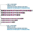 Load image into Gallery viewer, Dog Bone Seatbelt Buckle Collar - Donuts & Coffee Cartoon2

