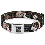 Dog Bone Seatbelt Buckle Collar - Dream Catcher Cats