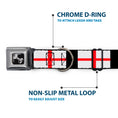 Load image into Gallery viewer, Dog Bone Seatbelt Buckle Collar - England Flags
