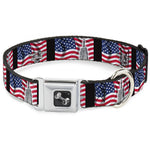 Dog Bone Seatbelt Buckle Collar - Empire State Building NYC