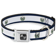 Dog Bone Seatbelt Buckle Collar - El Salvador Flag