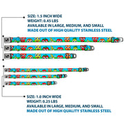 Dog Bone Seatbelt Buckle Collar - Fruit Cartoon