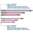 Load image into Gallery viewer, Dog Bone Seatbelt Buckle Collar - Fish Tail Fuchsia/Black/White
