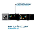 Load image into Gallery viewer, Dog Bone Seatbelt Buckle Collar - Flying Mallards Black
