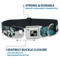 Load image into Gallery viewer, Dog Bone Seatbelt Buckle Collar - Gothic 8
