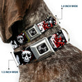 Load image into Gallery viewer, Buckle-Down Seatbelt Buckle Dog Collar - Graffiti Men's
