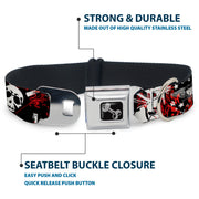 Buckle-Down Seatbelt Buckle Dog Collar - Graffiti Men's