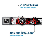 Buckle-Down Seatbelt Buckle Dog Collar - Graffiti Men's
