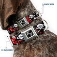 Load image into Gallery viewer, Buckle-Down Seatbelt Buckle Dog Collar - Graffiti Women's
