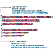 Dog Bone Seatbelt Buckle Collar - Girls Rule Bubbles