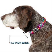 Dog Bone Seatbelt Buckle Collar - Girls Rule Bubbles