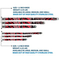 Load image into Gallery viewer, Dog Bone Seatbelt Buckle Collar - Grunge Checker Flag Red
