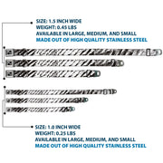 Dog Bone Seatbelt Buckle Collar - Grunge Tread Black/White