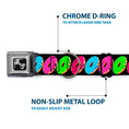 Load image into Gallery viewer, Dog Bone Seatbelt Buckle Collar - Glaze Donut Expressions Black
