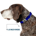 Load image into Gallery viewer, Dog Bone Seatbelt Buckle Collar - Galaxy Arch Blues/White
