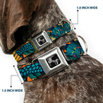 Dog Bone Seatbelt Buckle Collar - Honor Tan