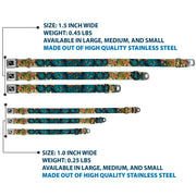 Dog Bone Seatbelt Buckle Collar - Honor CLOSE-UP Tan