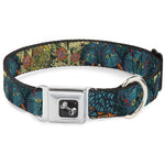 Dog Bone Seatbelt Buckle Collar - Honor CLOSE-UP Tan