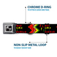 Load image into Gallery viewer, Dog Bone Seatbelt Buckle Collar - Hot Like A Pepper
