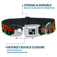 Load image into Gallery viewer, Dog Bone Seatbelt Buckle Collar - I "Brain" ZOMBIES
