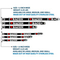 Load image into Gallery viewer, Dog Bone Seatbelt Buckle Collar - I "HEART" BACON Black/White/Red
