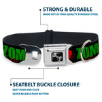 Dog Bone Seatbelt Buckle Collar - I 