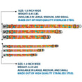 Load image into Gallery viewer, Dog Bone Seatbelt Buckle Collar - Ice Cream Cone & Popsicle Expressions/Squares Multi Color
