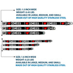 Dog Bone Seatbelt Buckle Collar - I 