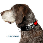 Dog Bone Seatbelt Buckle Collar - I 