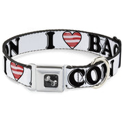 Dog Bone Seatbelt Buckle Collar - I 