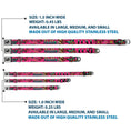 Load image into Gallery viewer, Dog Bone Seatbelt Buckle Collar - Love Kills Pink
