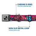 Load image into Gallery viewer, Dog Bone Seatbelt Buckle Collar - Love Love Pink
