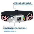 Load image into Gallery viewer, Buckle-Down Seatbelt Buckle Dog Collar - LICK ME Ice Cream Cones
