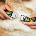 Load image into Gallery viewer, Dog Bone Seatbelt Buckle Collar - Lion of Zion Repeat
