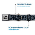 Load image into Gallery viewer, Dog Bone Seatbelt Buckle Collar - Leopard Grays

