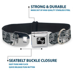 Dog Bone Seatbelt Buckle Collar - Mi Vida Loca