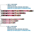 Load image into Gallery viewer, Dog Bone Seatbelt Buckle Collar - Mom & Dad Pink
