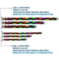 Load image into Gallery viewer, Dog Bone Seatbelt Buckle Collar - Mustaches Black/Multi Color
