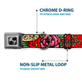 Load image into Gallery viewer, Dog Bone Seatbelt Buckle Collar - Mom & Mom Red
