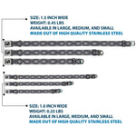 Dog Bone Seatbelt Buckle Collar - Navajo Grays