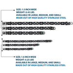 Dog Bone Seatbelt Buckle Collar - Navajo2 Black/Gray