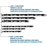 Dog Bone Seatbelt Buckle Collar - New York Solid Skyline Black/White