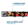 Load image into Gallery viewer, Dog Bone Seatbelt Buckle Collar - Only God Can Judge Me Black
