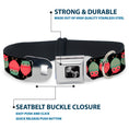 Load image into Gallery viewer, Dog Bone Seatbelt Buckle Collar - Owls Flip Black/Mauve/Sage
