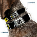 Load image into Gallery viewer, Dog Bone Seatbelt Buckle Collar - Owl Eyes 3
