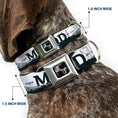 Load image into Gallery viewer, Dog Bone Seatbelt Buckle Collar - Oregon MT. HOOD Scenery White/Grays
