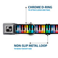 Load image into Gallery viewer, Dog Bone Seatbelt Buckle Collar - Piano Keys Rainbow
