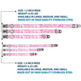 Load image into Gallery viewer, Dog Bone Seatbelt Buckle Collar - Stargazer White/Pink
