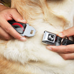 Dog Bone Seatbelt Buckle Collar - Starry Forest